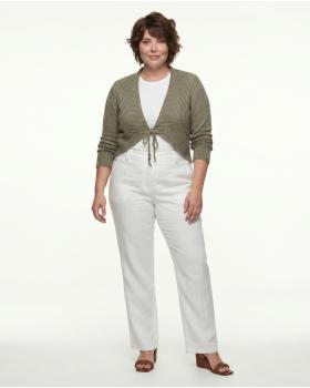 Bolero Strickjacke in  taupe von Amandine (Bild 3)