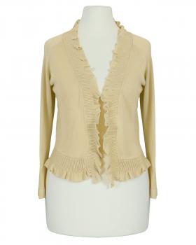 Bolero Viskosestrick in  creme von Made in Italy (Bild 1)
