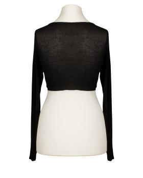 Bolero Viskosestrick in  schwarz von fashion made in italy (Bild 2)