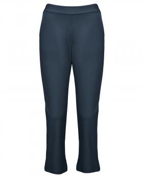 Bootcut-Hose aus Jersey in  blau von Made in Italy (Bild 1)