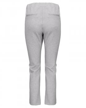 Bootcut-Hose aus Jersey in  grau von Made in Italy (Bild 2)