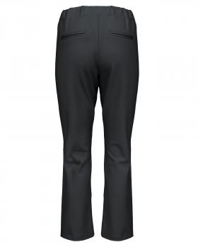 Bootcut-Hose aus Jersey in  schwarz von Made in Italy (Bild 2)