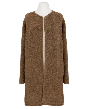 Boucl� Strickh�lle in  camel von Made in Italy (Bild 1)