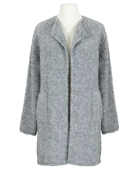 Boucl� Strickh�lle in  grau von Made in Italy (Bild 1)
