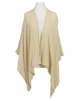 Cape Baumwolle in  creme von fashion made in italy (Bild 1)