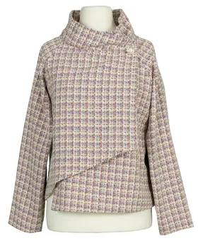 Cape Jacke in  flieder von Made in Italy (Bild 1)
