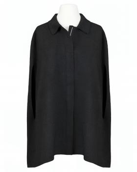 Cape Jacke in  schwarz von Made in Italy (Bild 1)