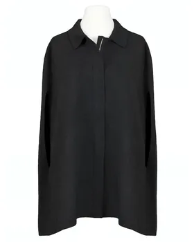 Cape Jacke in  schwarz von Made in Italy (Bild 1)