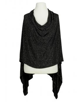 Poncho Lurex Feinstrick in  schwarz von RESTART (Bild 1)
