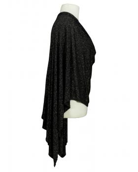 Poncho Lurex Feinstrick in  schwarz von RESTART (Bild 3)