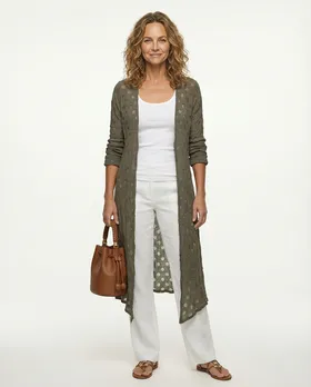 Cardigan in  braun von FASHION (Bild 2)