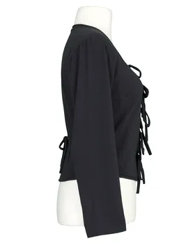 Cardigan Baumwolle in  schwarz von FASHION (Bild 2)