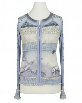 Cardigan Muster in  blau von Lulu H (Bild 1)