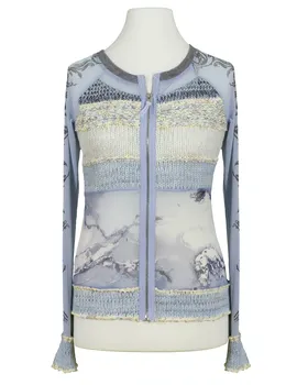 Cardigan Muster in  blau von Lulu H (Bild 1)