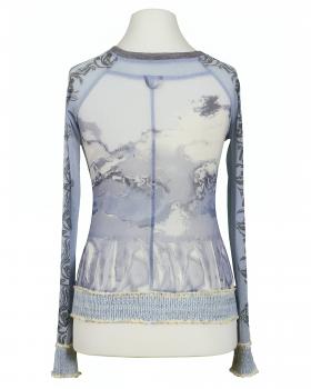 Cardigan Muster in  blau von Lulu H (Bild 2)