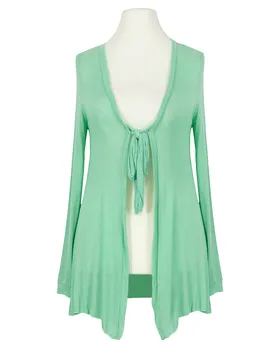 Cardigan Viskose in  mintgr�n von Made in Italy (Bild 1)