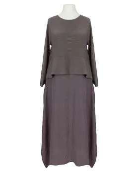 Chasuble Kleid in  braun von Made in Italy (Bild 1)