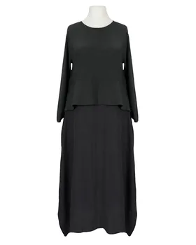 Chasuble Kleid in  schwarz von Made in Italy (Bild 1)