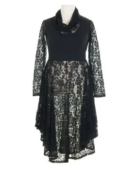 Chasuble Kleid mit Spitze in  schwarz von FASHION (Bild 1)