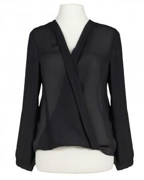 Chiffon Bluse in  schwarz von Respect Italy (Bild 1)