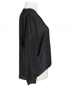 Chiffon Bluse in  schwarz von Respect Italy (Bild 2)