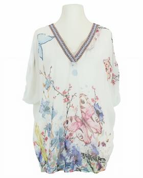 Chiffon Bluse 2-tlg. in  weiss von Spaziodonna (Bild 1)