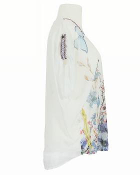 Chiffon Bluse 2-tlg. in  weiss von Spaziodonna (Bild 2)