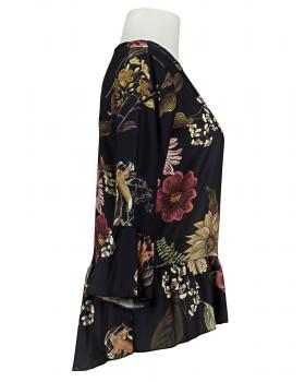 Chiffon Bluse Floral in  schwarz von Carla Giannini (Bild 2)