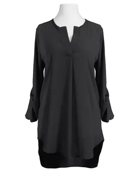 Bluse Tunikastil in  schwarz von Diana (Bild 1)