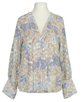 Chiffon Blusenshirt Floral in  beige von Lamiar (Bild 1)
