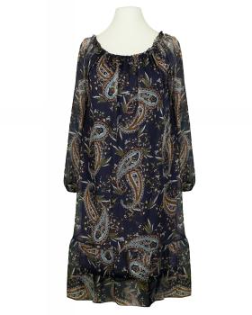 Chiffon Kleid Paisley in  blau von Diana (Bild 1)