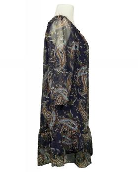 Chiffon Kleid Paisley in  schwarz von Diana (Bild 2)