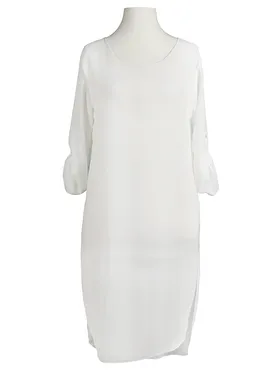 Bluse Chiffon in  wei� von Moda (Bild 1)