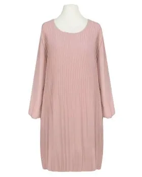 Chiffonkleid Plissee in  rosa von Made in Italy (Bild 1)