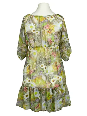 Chiffon Tunika floral in  gr�n von A. de Zarina (Bild 2)