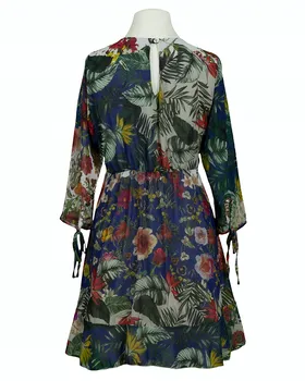 Chiffon Kleid Floral in  bunt von Selected Touch (Bild 2)