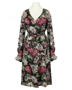 Chiffonkleid Floral in  schwarz von My Star (Bild 1)