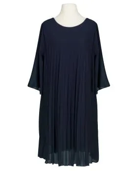 Chiffonkleid Plissee in  blau von Made in Italy (Bild 1)
