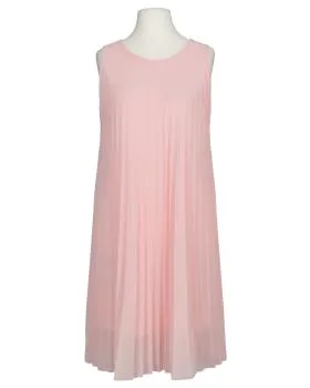 Chiffonkleid Plissee in  rosa von Made in Italy (Bild 1)