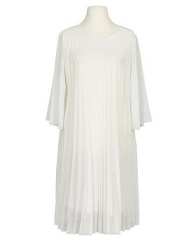 Chiffonkleid Plissee in  weiss von Made in Italy (Bild 1)