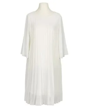 Chiffonkleid Plissee in  wei� von Made in Italy (Bild 1)