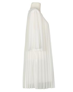 Chiffonkleid Plissee in  weiss von Made in Italy (Bild 2)