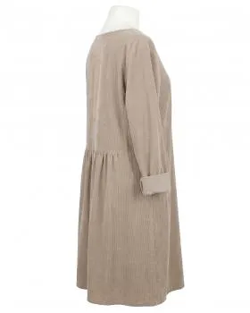 Cordkleid Baumwolle in  beige von Made in Italy (Bild 2)