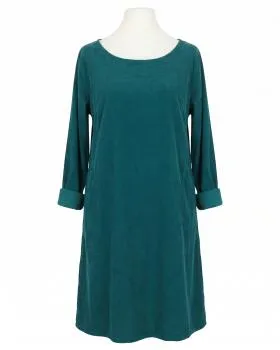 Cordkleid Baumwolle in  petrol von Made in Italy (Bild 1)