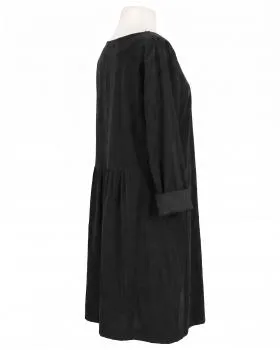 Cordkleid Baumwolle in  schwarz von Made in Italy (Bild 2)