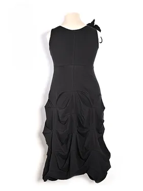 Empire Kleid Bl�te in  schwarz von FASHION (Bild 3)