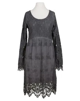 Empire Spitzenkleid in  grau von Diana (Bild 1)