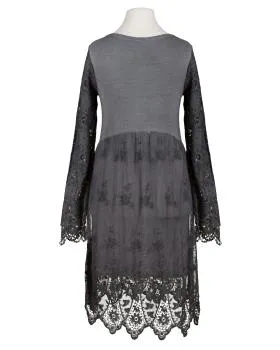 Empire Spitzenkleid in  grau von Diana (Bild 2)