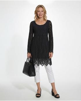 Empire Spitzenkleid in  schwarz von Diana (Bild 3)