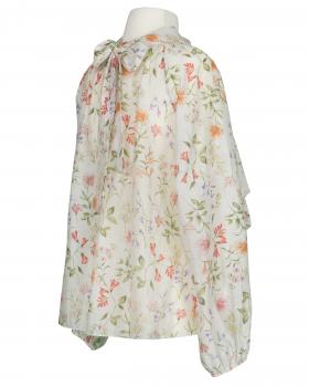 Florale Volantbluse in  beige von Italia Moda (Bild 2)